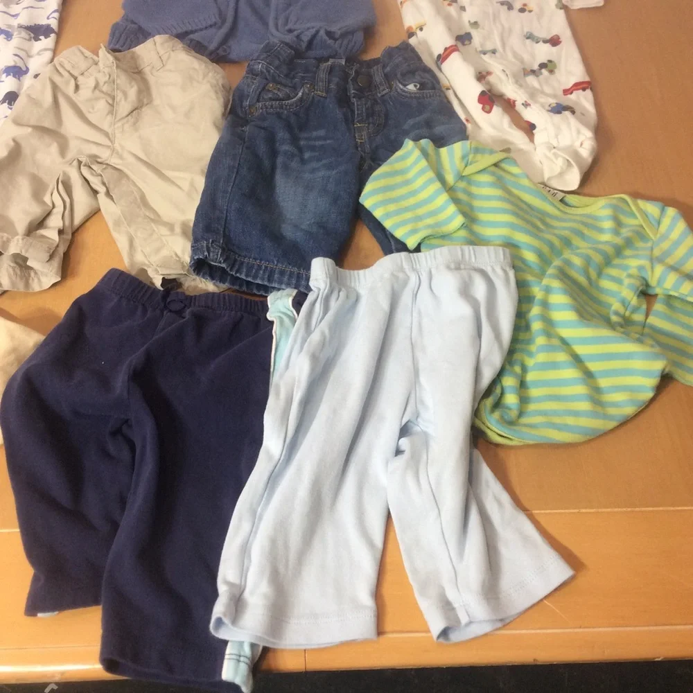 Gap Baby boy sets cotton 10 pieces in set pants, long sleeve,